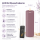 Deluxe Homeart LED Kerze mit Timerfunktion Light Purple