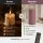 Deluxe Homeart LED Kerze mit Timerfunktion Light Purple