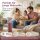 Deluxe Homeart LED Kerze mit Timerfunktion Light Purple