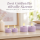 Deluxe Homeart Teelicht 2er Set mit Timerfunktion Light Purple