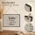 Metallschild Grillparty 0,2cm 21cm Weiß Creme Blechschild zum Aufhängen