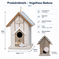 Vogelhaus Baduna Maritim - Fische