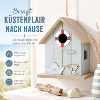 Boltze Vogelhaus Filono Moin maritim zum Anhängen