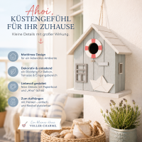Boltze Vogelhaus Filono Ahoi maritim zum Anhängen