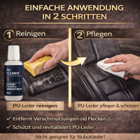 Pu Care Kit Cleaning and Protection für Kunstleder (PU-Leder)