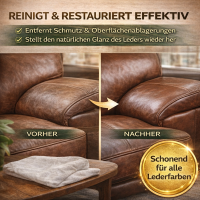 Leather Cleaning Wipe Reinigungstuch für Leder
