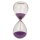 Glas Sanduhr 5 Minuten Violett