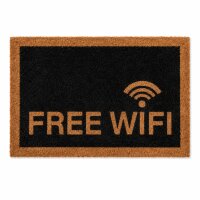 Fußmatte Free Wifi ca. 60 x 40 cm