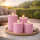 Deluxe Homeart LED Kerze Outdoor Staubiges Rosa