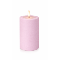 Deluxe Homeart LED Kerze Outdoor Staubiges Rosa