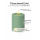 Deluxe Homeart LED Kerze Outdoor Staubiges Blau