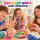 Fadenspiel Kinder Bunt - Regenbogen Fingerspiel als kleines Geschenk