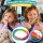 Fadenspiel Kinder Bunt - Regenbogen Fingerspiel als kleines Geschenk