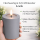 Deluxe Homeart LED Kerze Outdoor Grau