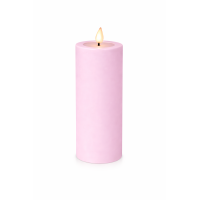 Deluxe Homeart LED Kerze Outdoor Staubiges Rosa