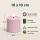 Deluxe Homeart LED Kerze Outdoor Staubiges Rosa