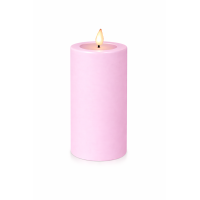 Deluxe Homeart LED Kerze Outdoor Staubiges Rosa