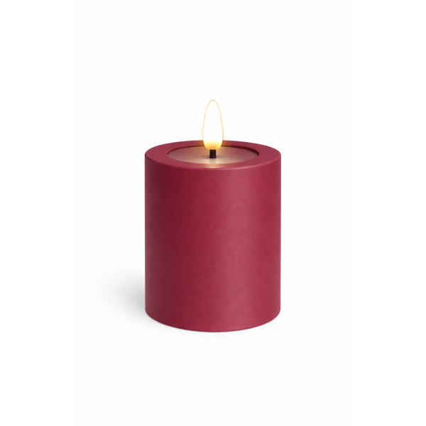 Deluxe Homeart LED Kerze Outdoor Bordeaux