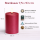 Deluxe Homeart LED Kerze Outdoor Bordeaux