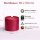 Deluxe Homeart LED Kerze Outdoor Bordeaux