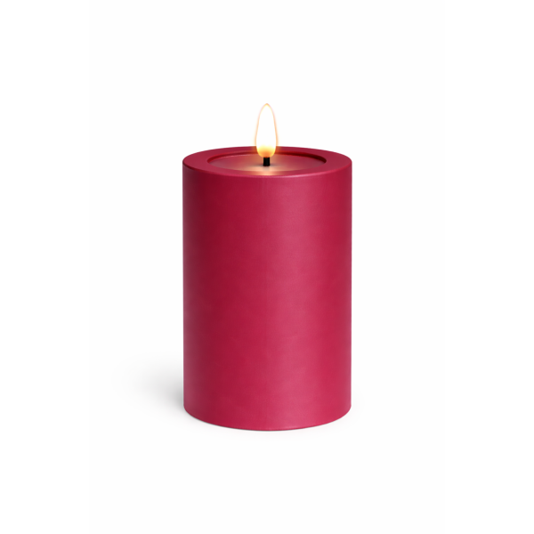 Deluxe Homeart LED Kerze Outdoor Bordeaux