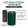 Deluxe Homeart LED Kerze Outdoor Dunkel Grün