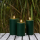 Deluxe Homeart LED Kerze Outdoor Dunkel Grün