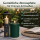 Deluxe Homeart LED Kerze Outdoor Dunkel Grün