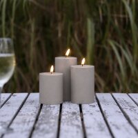 Deluxe Homeart LED Kerze Outdoor Staubiges Sand