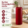Deluxe Homeart LED Kerze mit Timerfunktion Bordeaux