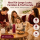 Deluxe Homeart LED Kerze mit Timerfunktion Bordeaux
