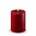 Deluxe Homeart LED Kerze mit Timerfunktion Bordeaux