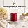 Deluxe Homeart LED Kerze mit Timerfunktion Bordeaux