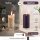 Deluxe Homeart LED Kerze mit Timerfunktion Dunkel Lila