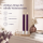 Deluxe Homeart LED Stabkerze mit Timerfunktion Dunkel Lila