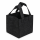 Filz-Tasche für 6 Flaschen Schwarz