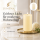 Deluxe Homeart LED Kerze mit Timerfunktion Creme