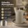 Deluxe Homeart LED Kerze mit Timerfunktion Sand