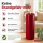 Deluxe Homeart LED Kerze mit Timerfunktion Bordeaux