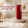 Deluxe Homeart LED Kerze mit Timerfunktion Bordeaux