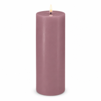 Deluxe Homeart LED Kerze mit Timerfunktion Light Purple