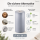 Deluxe Homeart LED Kerze mit Timerfunktion Dust Blue
