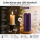 Deluxe Homeart LED Kerze mit Timerfunktion Dunkel Lila