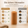 Deluxe Homeart LED Kerze mit Timerfunktion Karamell Braun