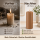 Deluxe Homeart LED Kerze mit Timerfunktion Karamell Braun