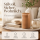 Deluxe Homeart LED Kerze mit Timerfunktion Karamell Braun