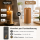 Deluxe Homeart LED Kerze mit Timerfunktion Karamell Braun