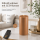 Deluxe Homeart LED Kerze mit Timerfunktion Karamell Braun