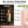 Deluxe Homeart LED Kerze mit Timerfunktion Hell Rosa
