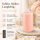 Deluxe Homeart LED Kerze mit Timerfunktion Hell Rosa